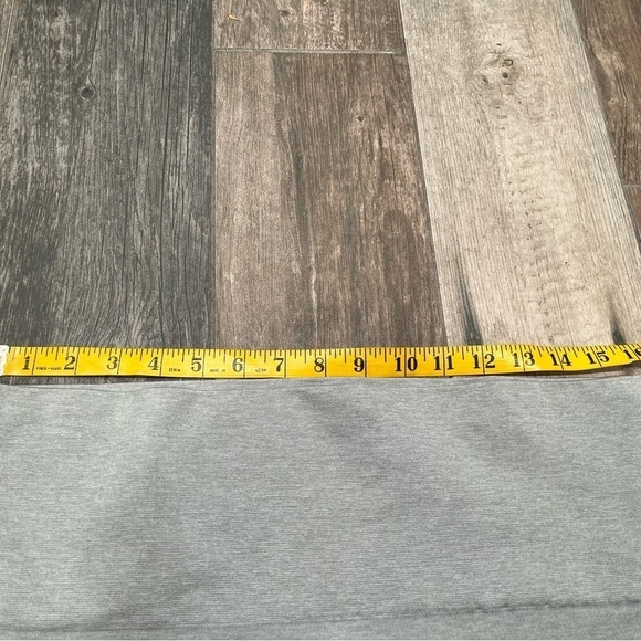 Blanqi Leggings Womens Maternity Dove Gray Striped SportSupport Athletic Sz XL - Picture 10 of 10